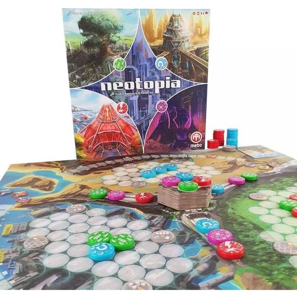 Neotopia Strategy Board Game - Picture 3 of 6